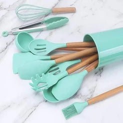 12 Pcs Silicone Kitchen Utensil Set