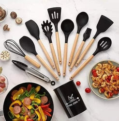12 Pcs Silicone Kitchen Utensil Set