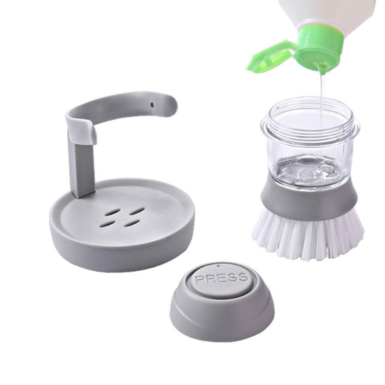 Liquid Soap Dishwasher Brush