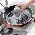 Liquid Soap Dishwasher Brush