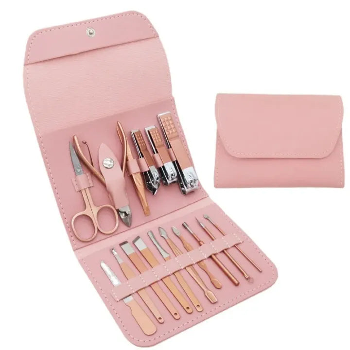 Professional 16 Pcs Manicure Pedicure Kit