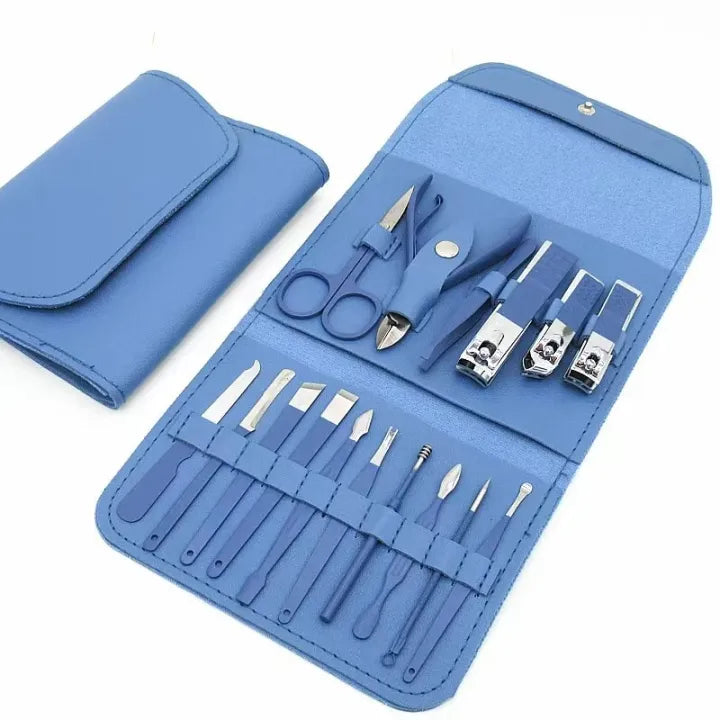 Professional 16 Pcs Manicure Pedicure Kit | Solvify.pk