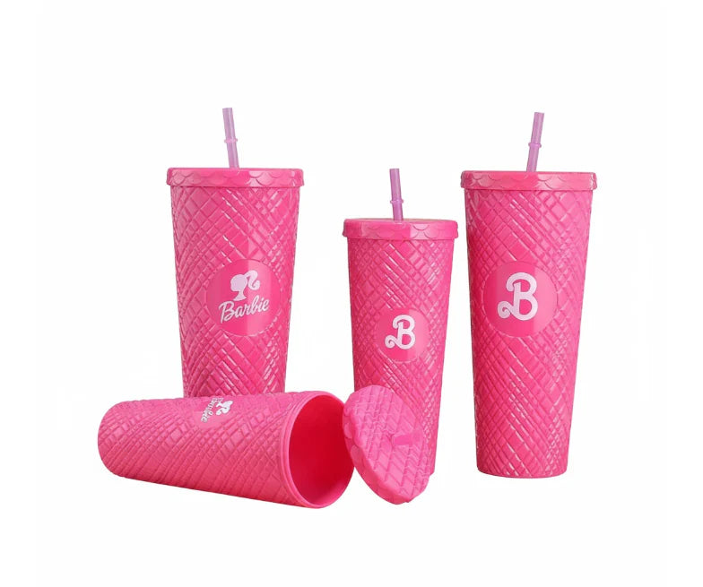 Bausse Barbie Tumbler with Straw