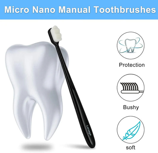 Toothbrush Ultra Soft 20,000 Bristles for Sensitive Gums