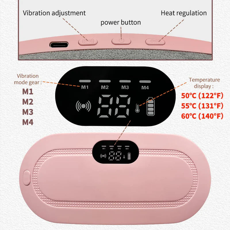 Portable Cordless Heating Pad for Menstrual Cramps