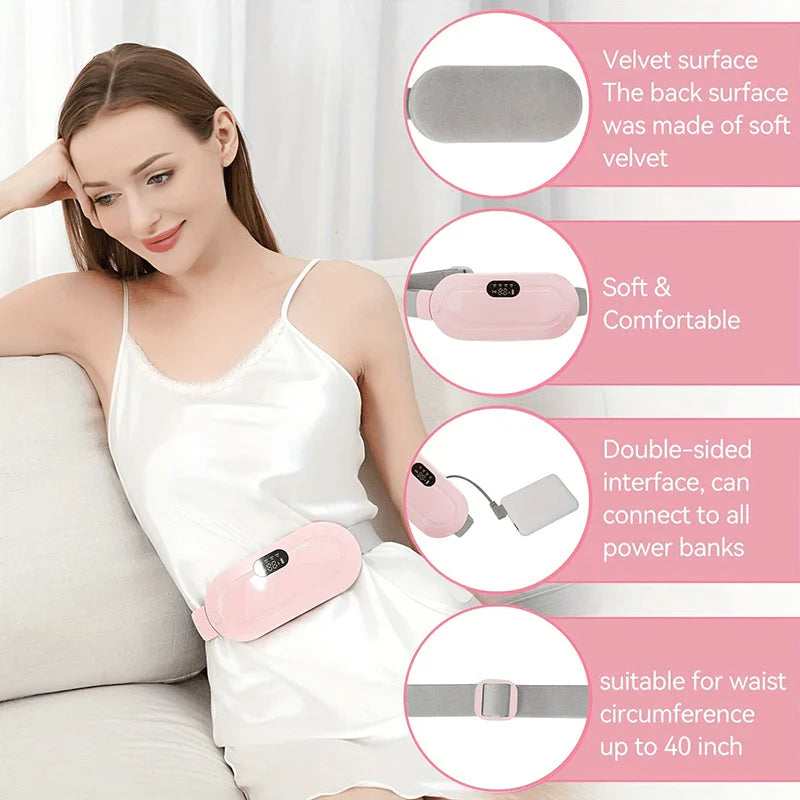 Portable Cordless Heating Pad for Menstrual Cramps